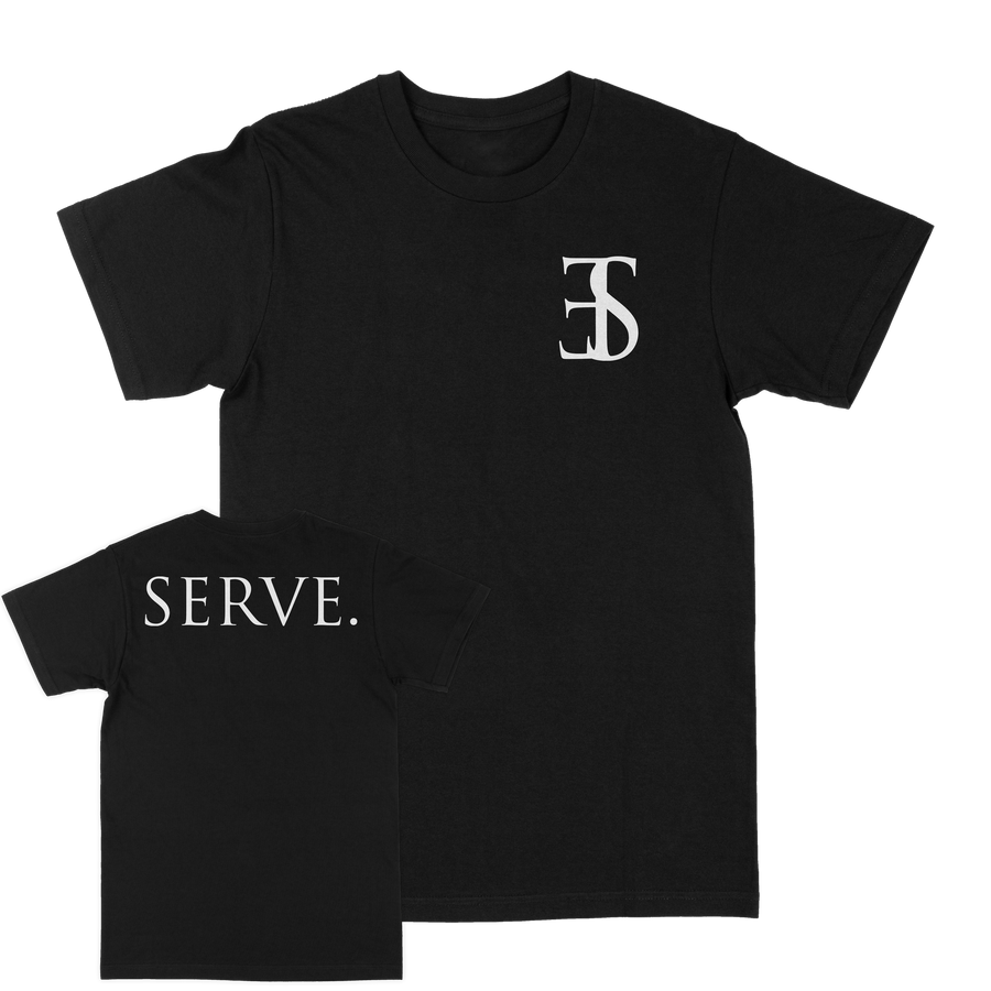 Employed To Serve "Stage" Black T-Shirt
