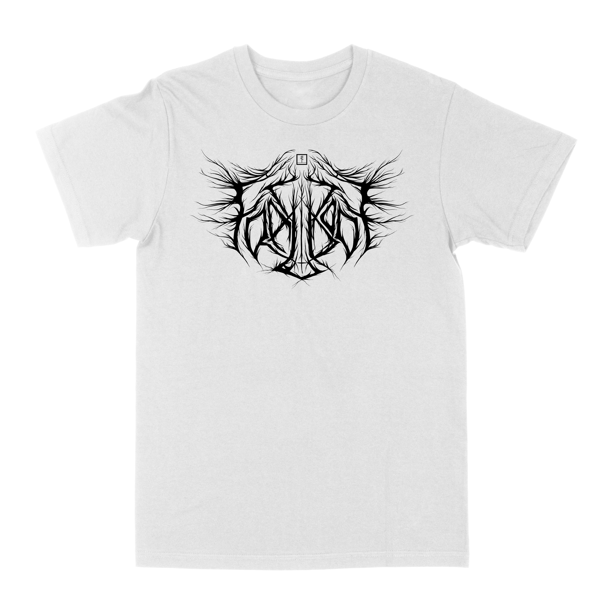 bundet formel ægtemand Frail Body "Metal Logo" White T-Shirt - Deathwish Inc