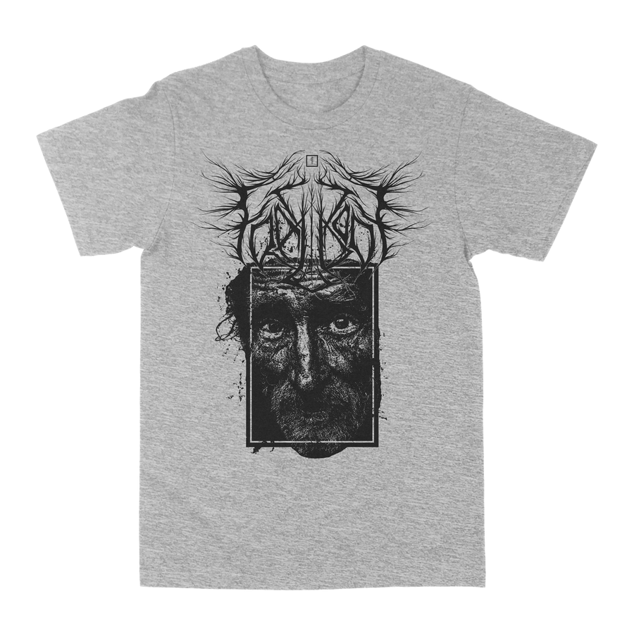 Frail Body "Old Man Face" Heather Grey T-Shirt