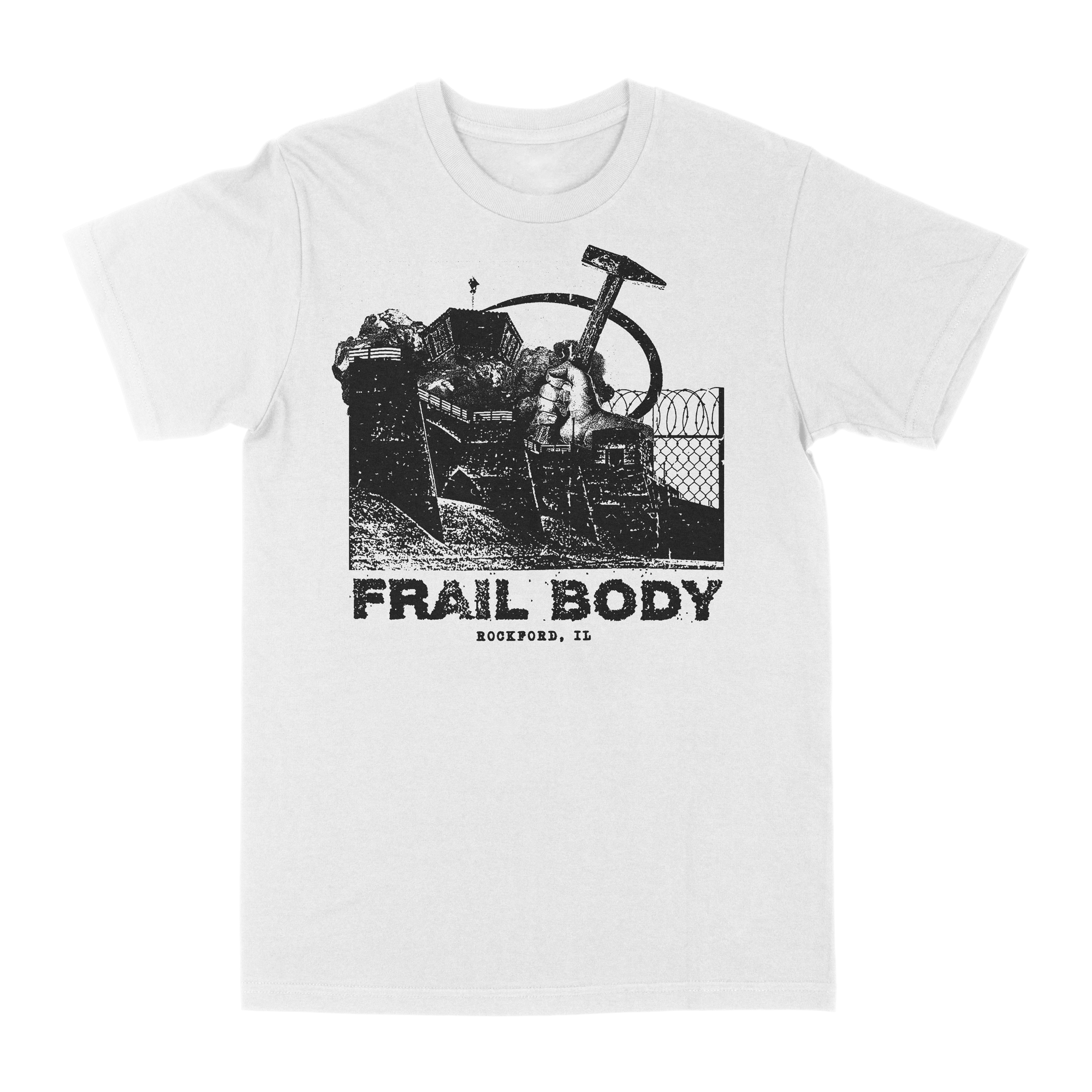 Frail Body "Rockford" White T-Shirt