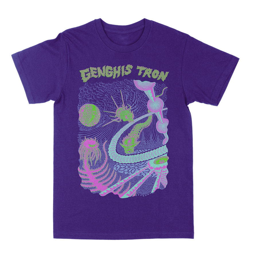 Genghis Tron “Tetsunori Trawaya” Purple T-Shirt