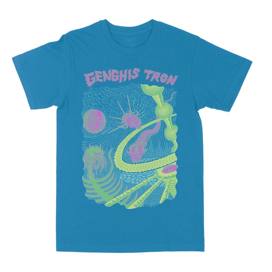 Genghis Tron “Tetsunori Trawaya” Turquoise T-Shirt