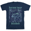 Harm's Way "Blinded" Navy T-Shirt