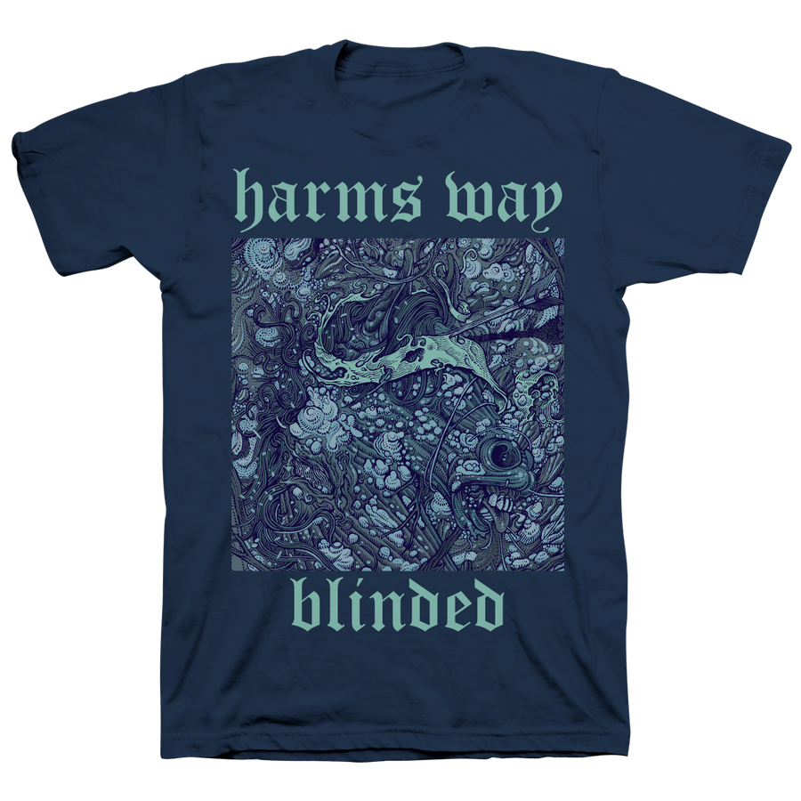 Harm's Way "Blinded" Navy T-Shirt