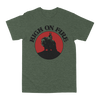 High On Fire “Musk Ox Rider” Heather Military Green T-Shirt