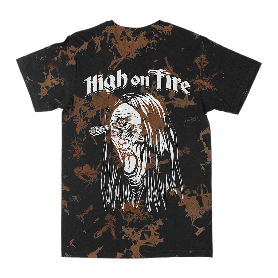 High On Fire “Can You See Me Now?” Bleach Wash T-Shirt