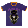 High On Fire “Black Lotus” Purple / Gold Ringer T-Shirt