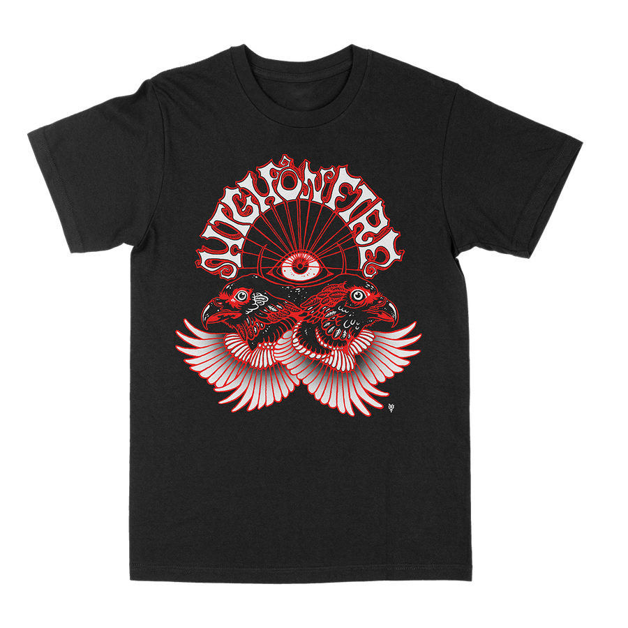 High On Fire “Twin Eagles” Black T-Shirt