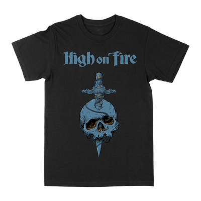 High On Fire “Skull Knife: Tour Edition” Black T-Shirt