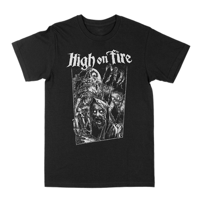 High On Fire “Horror: Tour Edition” Black T-Shirt