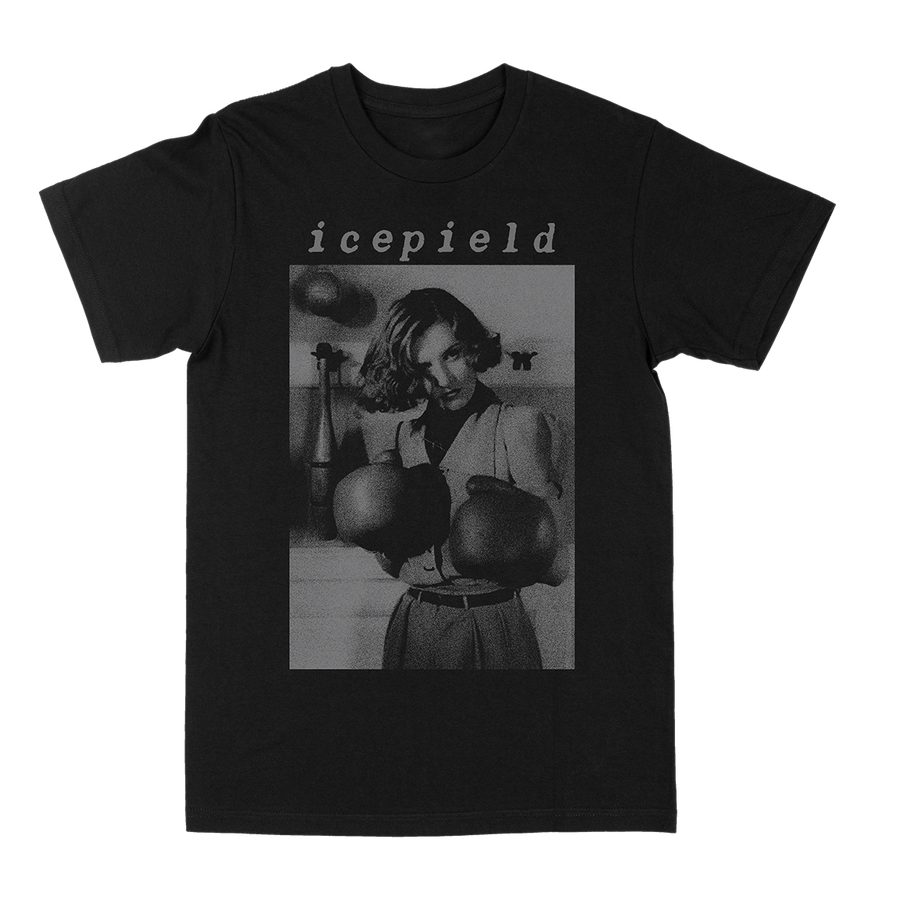 Icepield “aɪspiːld” Black T-Shirt