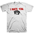 I Hate You "Knuckles" White T-Shirt