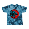 J. Bannon “Destroyer Of Worlds: Blue & Red” Kids Navy Tie-Dye T-Shirt