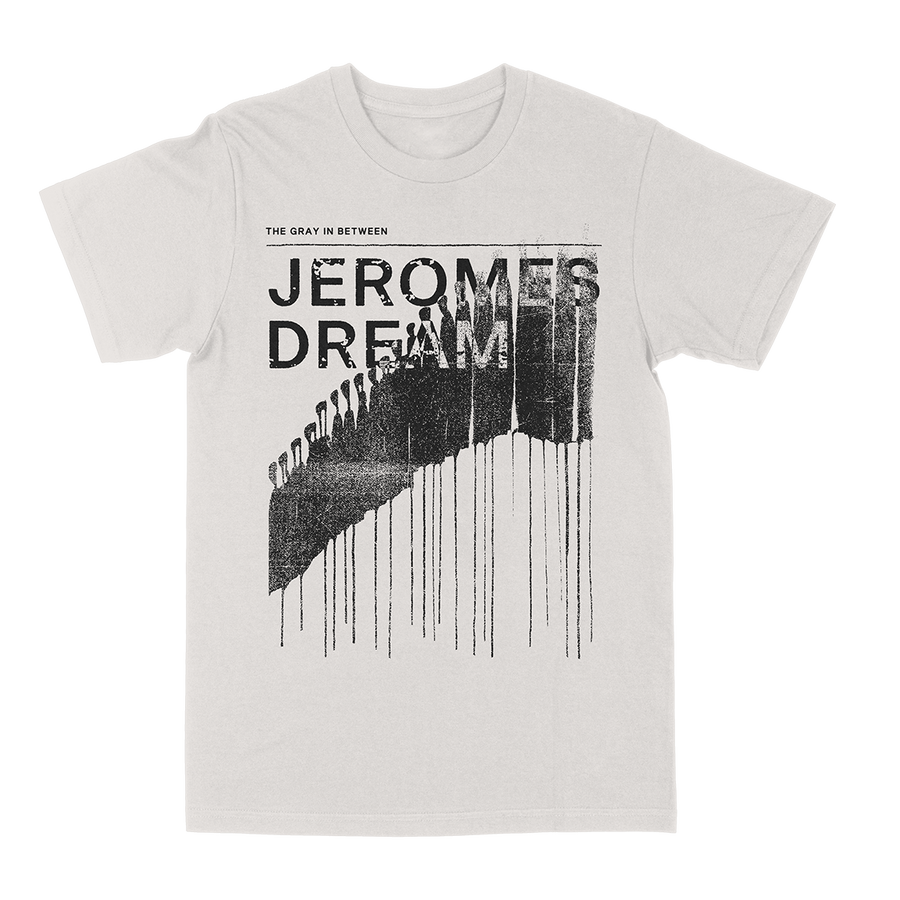 Jeromes Dream “The Gray In Between” Vintage White T-Shirt