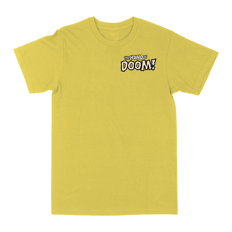 Juan Machado "The Hand Of Doom" Yellow T-Shirt