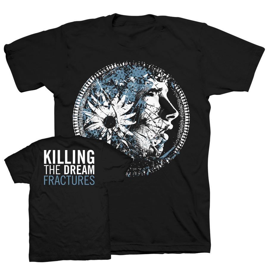 Killing The Dream "Fractures: Face" Black T-Shirt