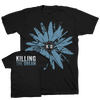 Killing The Dream "Fractures: Flower" Black T-Shirt