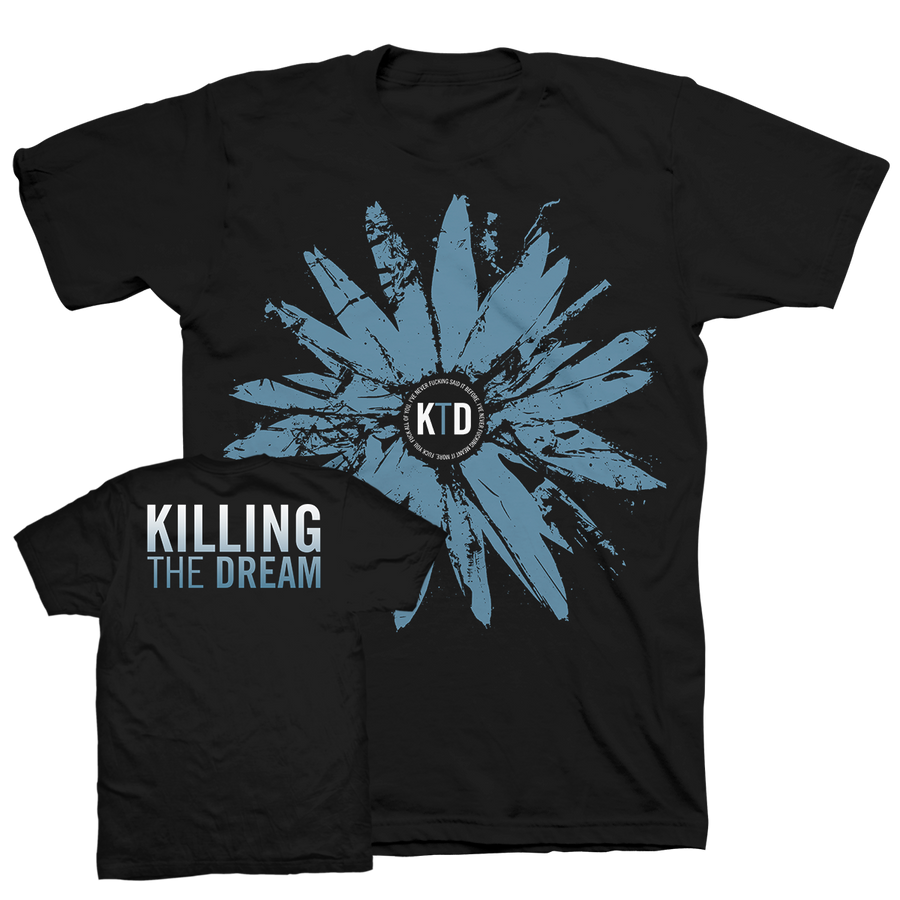 Killing The Dream "Fractures: Flower" Black T-Shirt