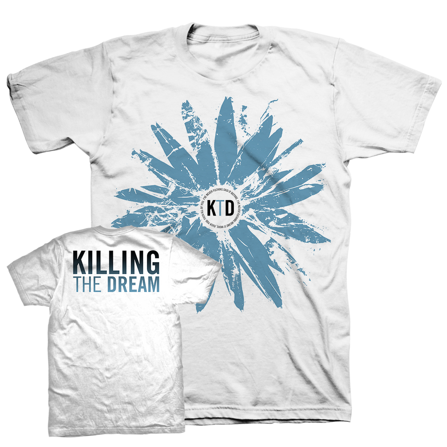 Killing The Dream "Fractures: Flower" White T-Shirt