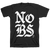 North of Boston Studios "Old English: Stacked" Black T-Shirt