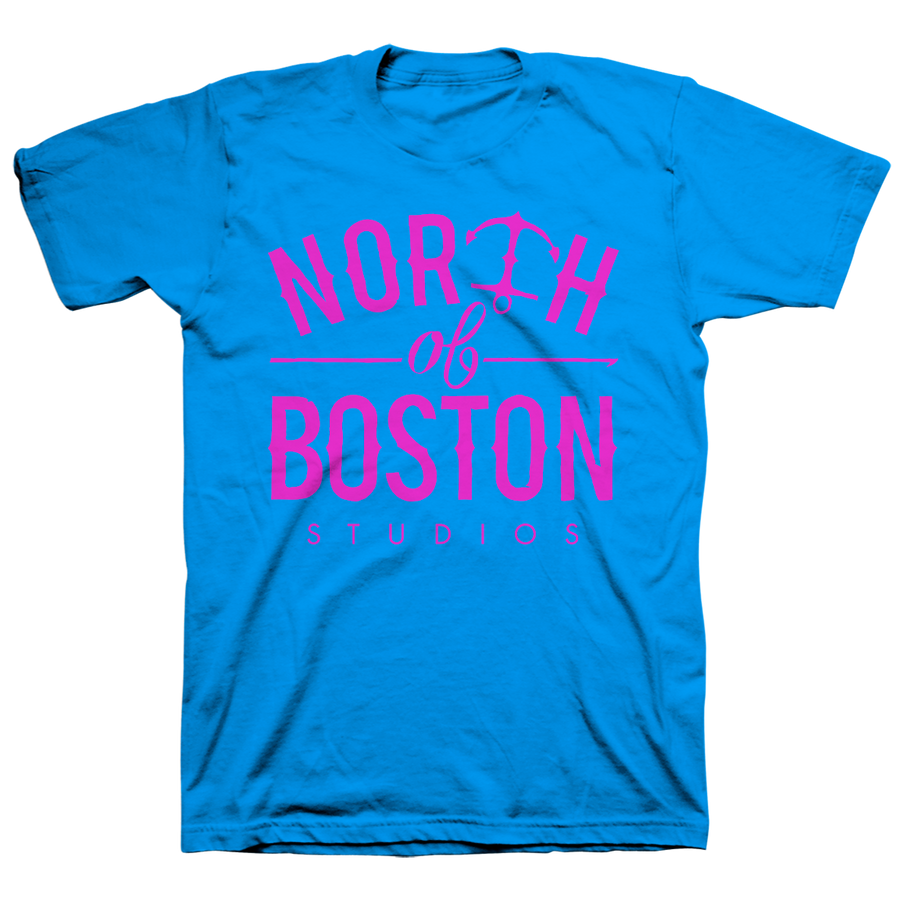 North of Boston Studios "Logo" Blue T-Shirt