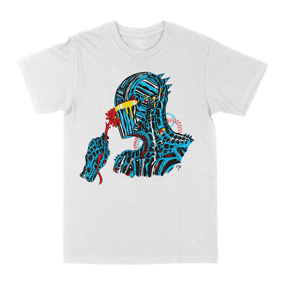 Nick Pyle "Sniff" White T-Shirt