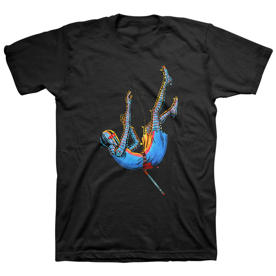 Nick Pyle "Falling Sigrid" Black T-Shirt
