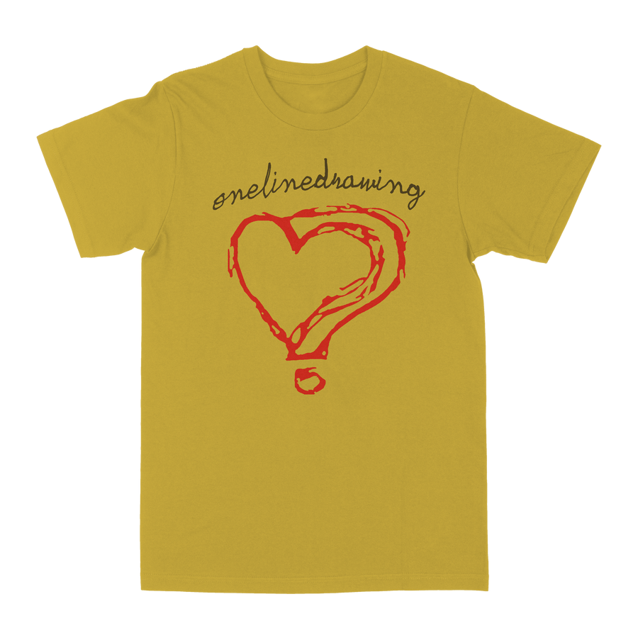 Onelinedrawing "Love Mystery" Ginger T-Shirt