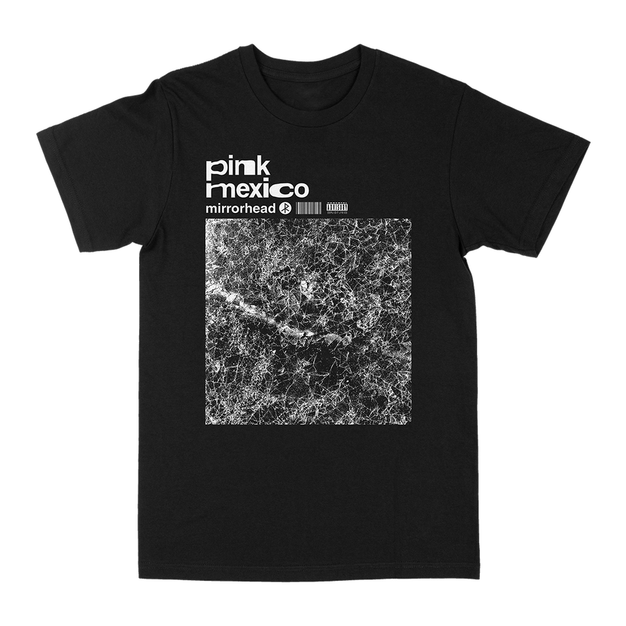 Pink Mexico “Mirrorhead” Black T-Shirt