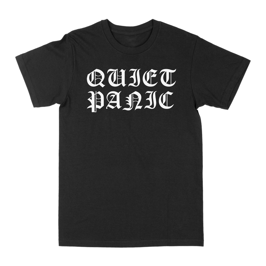 Quiet Panic "Logo" Black T-Shirt