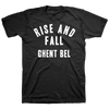 Rise And Fall "Ghent Bel" Black T-Shirt