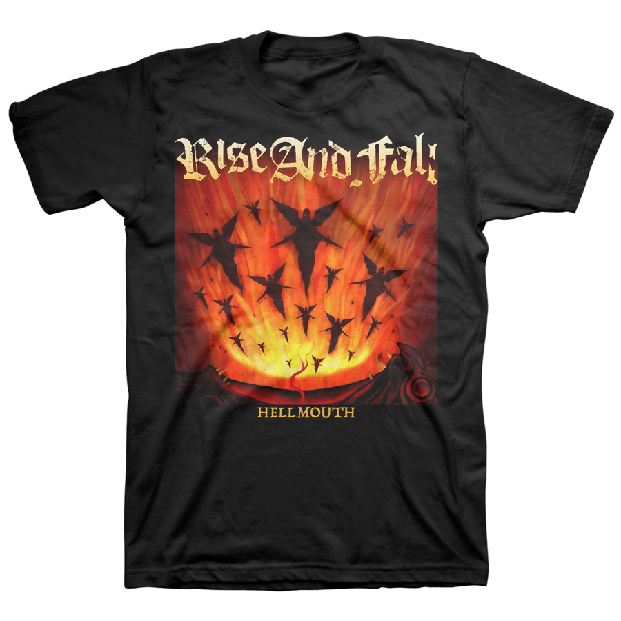 Rise And Fall "Hellmouth" Black T-Shirt