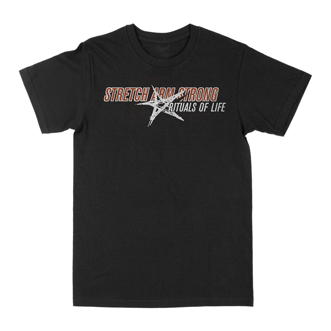 Stretch Arm Strong "Rituals of Life" Black T-Shirt