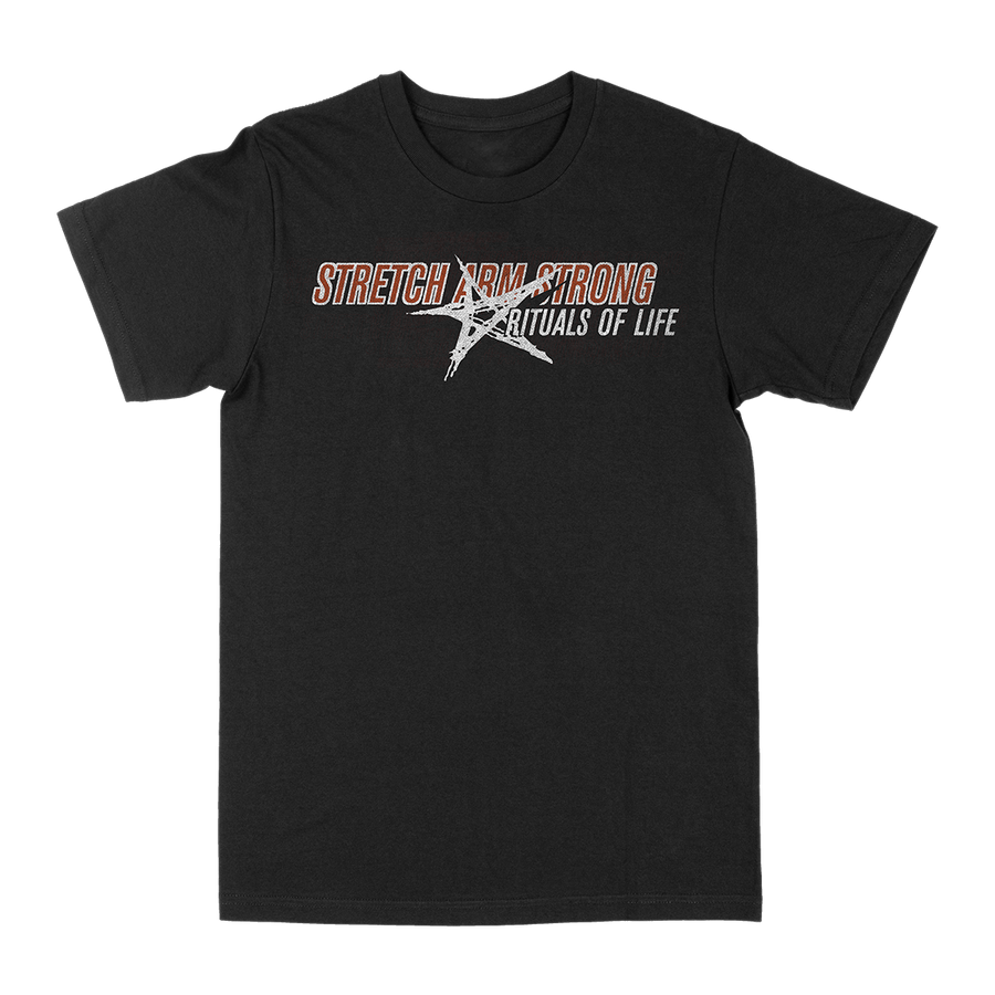 Stretch Arm Strong "Rituals of Life" Black T-Shirt