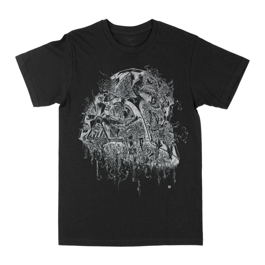 Seldon Hunt "Decayed Toons: Darth" Black T-Shirt