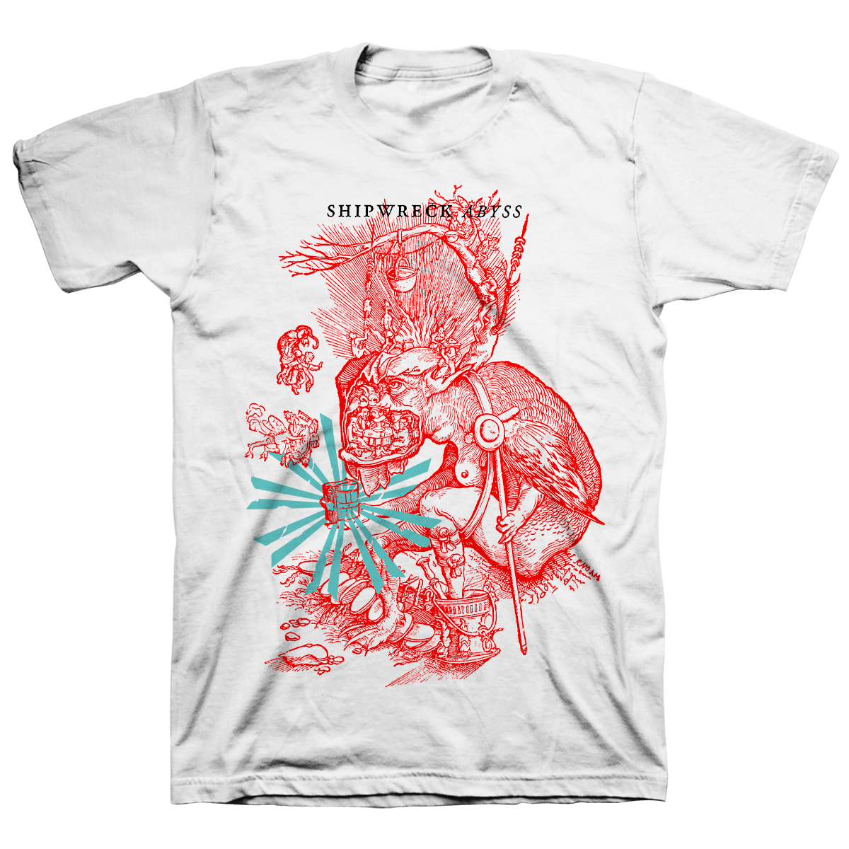 Shipwreck AD "Hellmouth" White T-Shirt