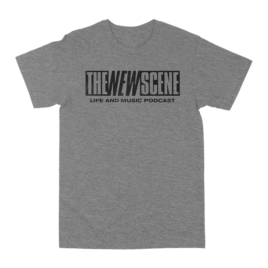 The New Scene "Podcast Logo" Light Heather Gray T-Shirt