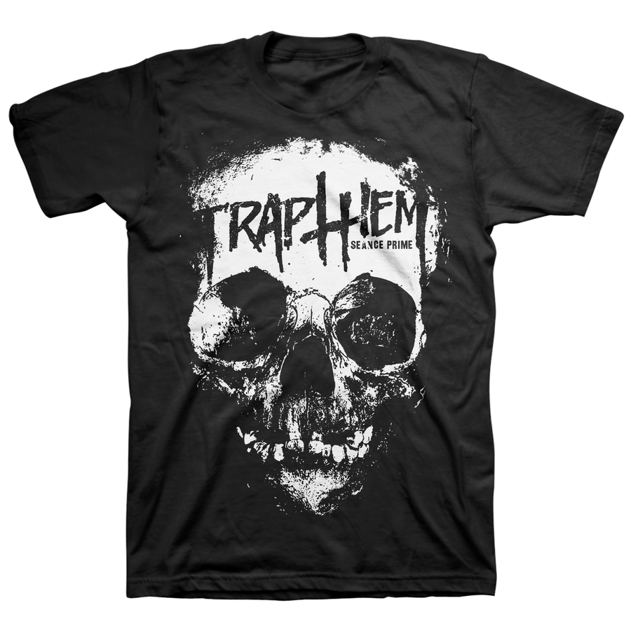 Trap Them "Seance Prime: White" Black T-Shirt