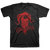Trap Them "Goat: Red" Black T-Shirt