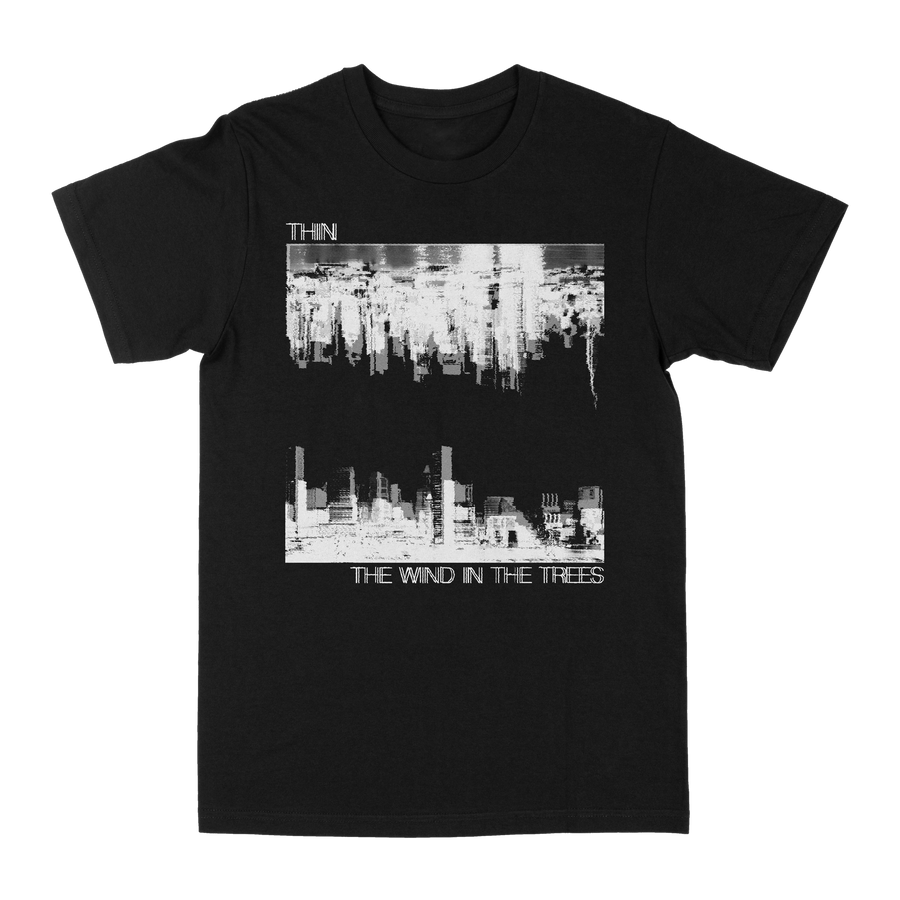 Thin & The Wind In The Trees "Split" Black T-Shirt