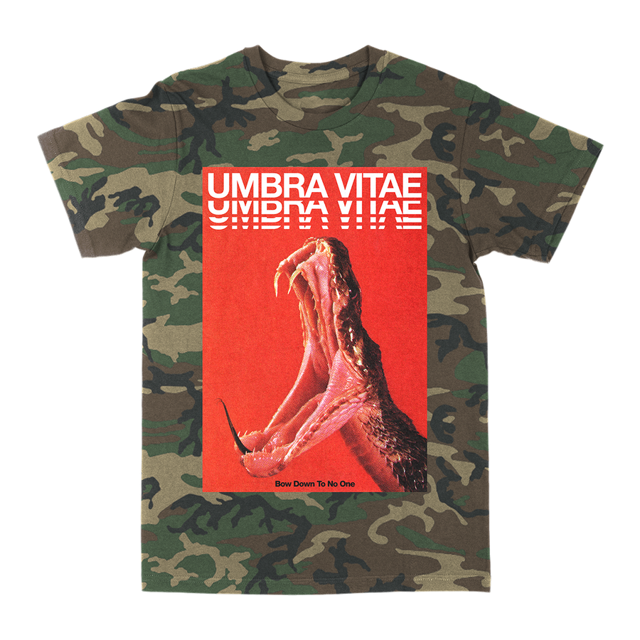 Umbra Vitae "Bow Down To No One" Camo T-Shirt