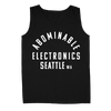 Abominable Electronics "Seattle" Black Tank Top