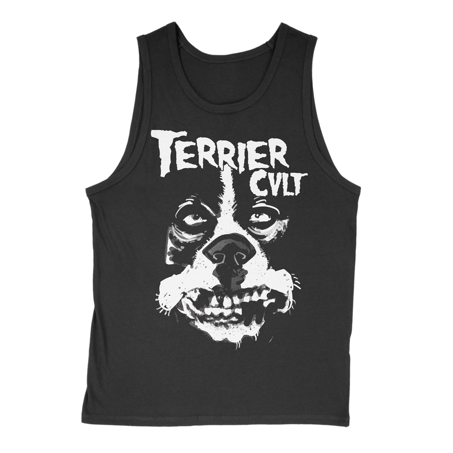 Terrier Cvlt "(We) HateBreeders" Black Tank Top