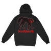 Deathwish "13" Black Zip Up Sweatshirt