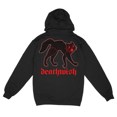 Deathwish "13" Black Zip Up Sweatshirt