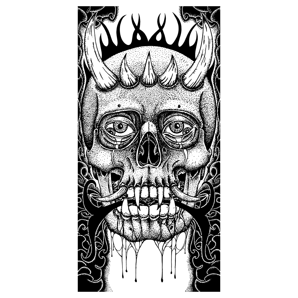 Abominable Electronics "Hellmouth" Giclee Print