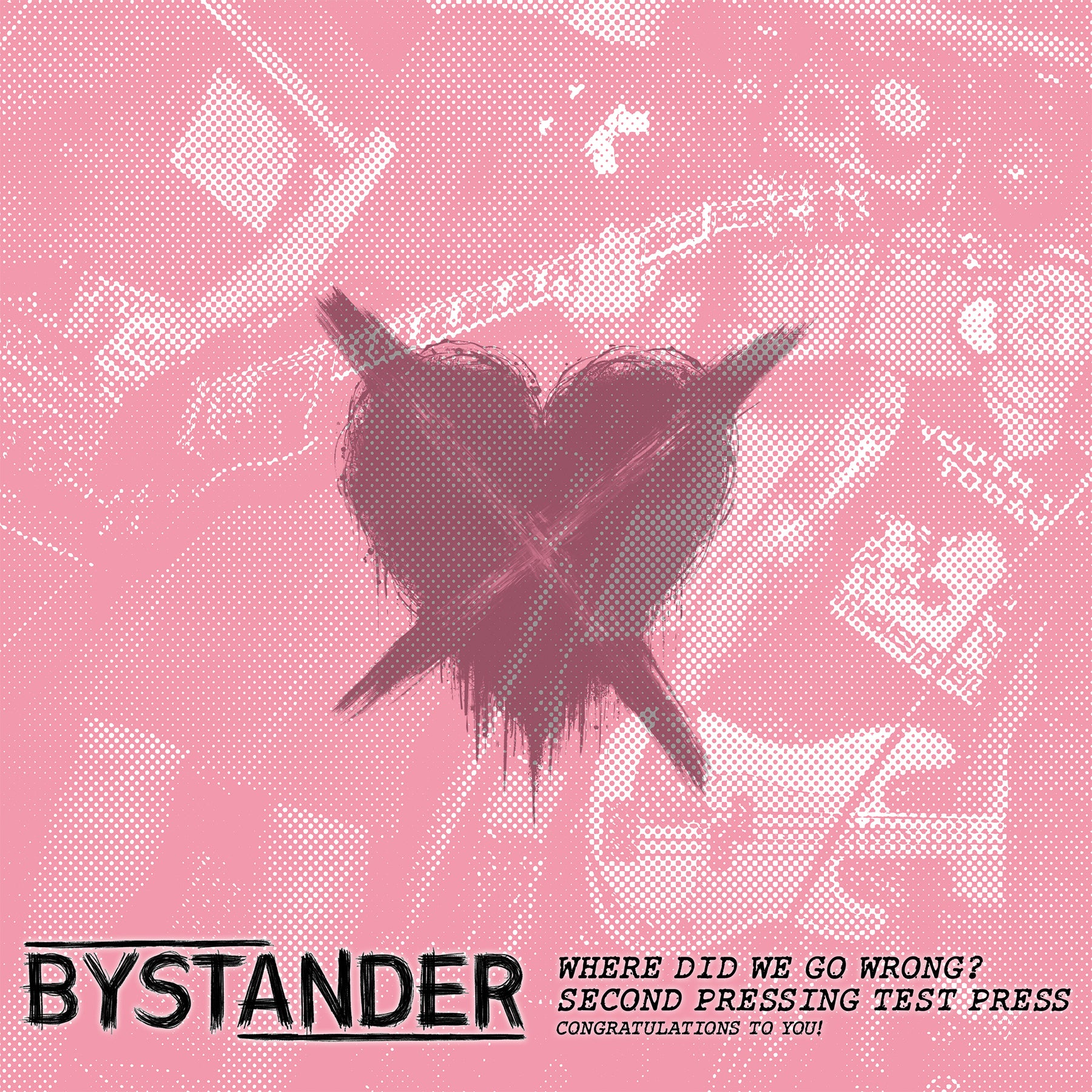 Bystander "Where Did We Go Wrong" Test Press Bundle