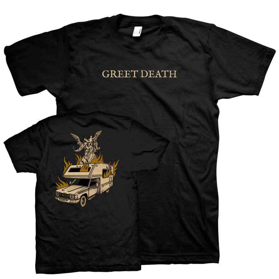 Greet Death "Camper" Black T-Shirt