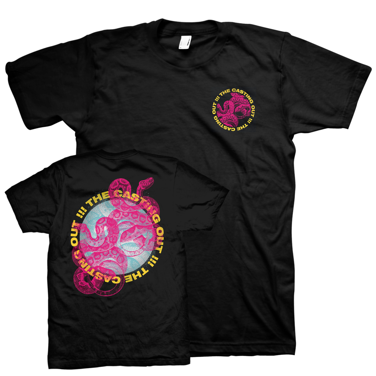 The Casting Out "Snakes" Black T-Shirt
