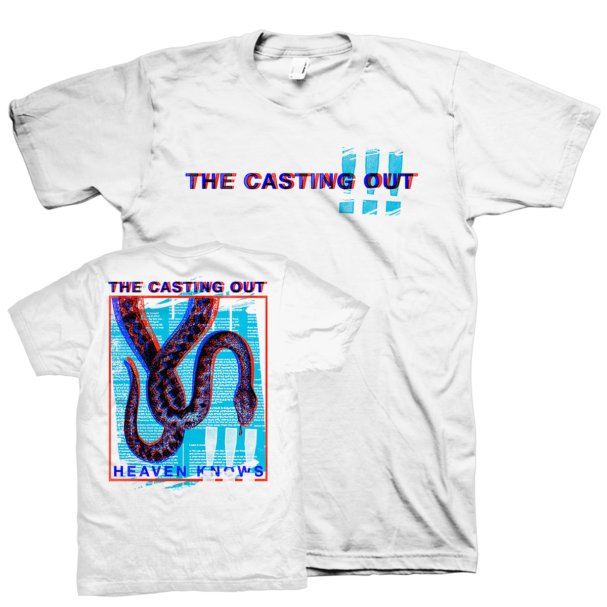 The Casting Out "Heaven Knows" White T-Shirt